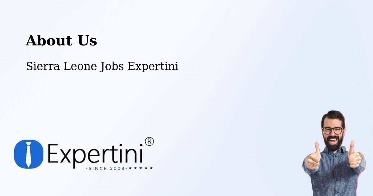 About Expertini - Sierra Leone Jobs Expertini