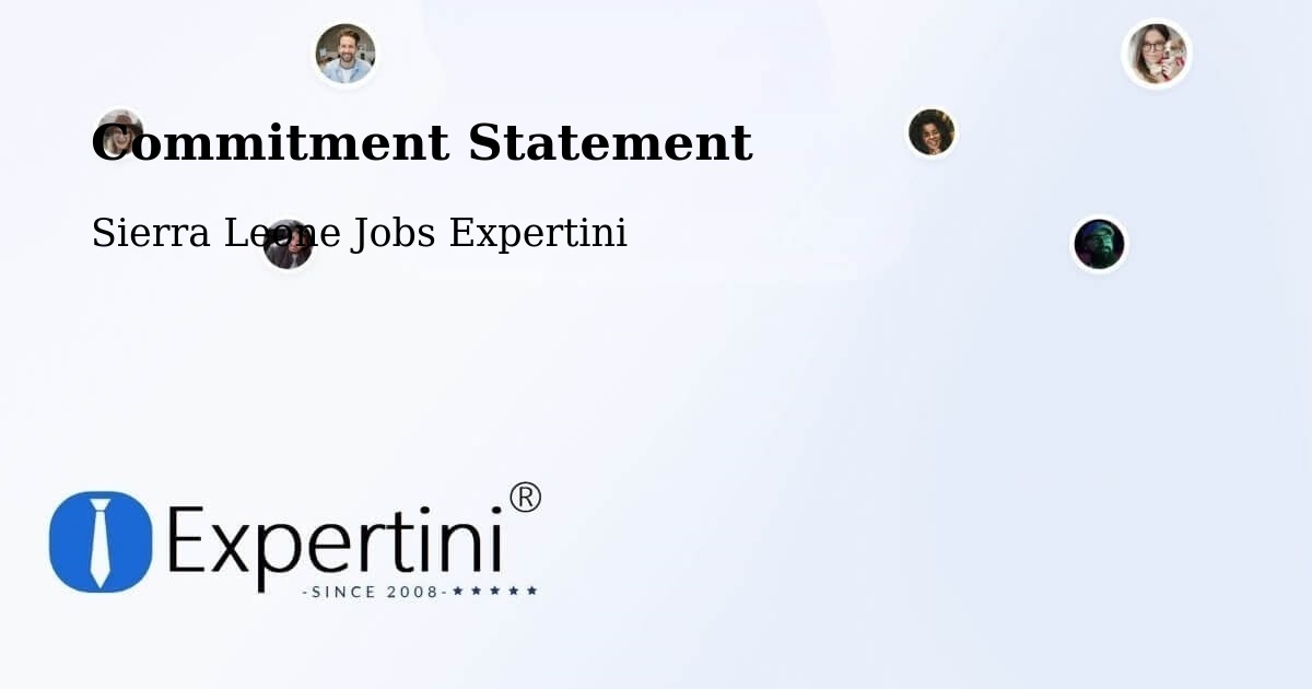Commitment Statement - Sierra Leone Jobs Expertini